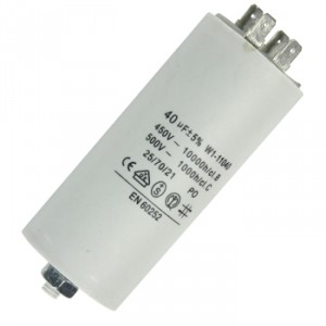 Condensator 40.0uf / 450 V + aarde